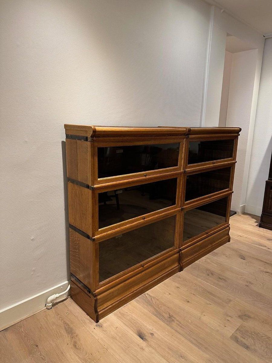 Vintage Bookcase From Globe Wernicke, Set Of 6 photo vinterior