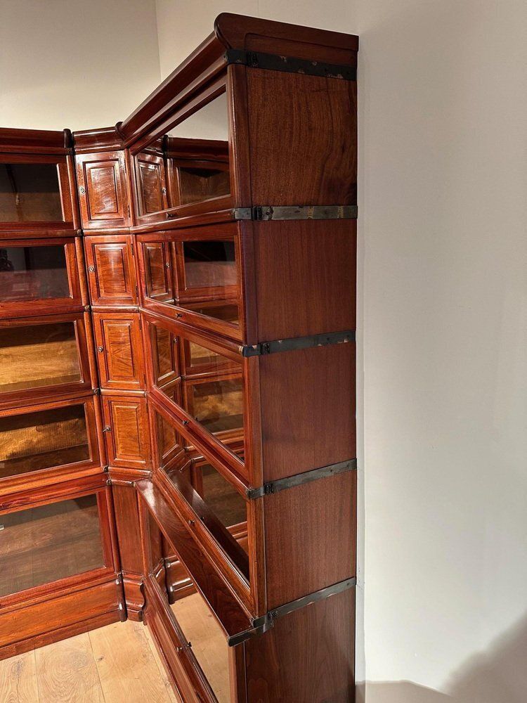 Antique Modular Bookcase From Globe Wernicke, 1890s, Set Of 20 photo 9353.0