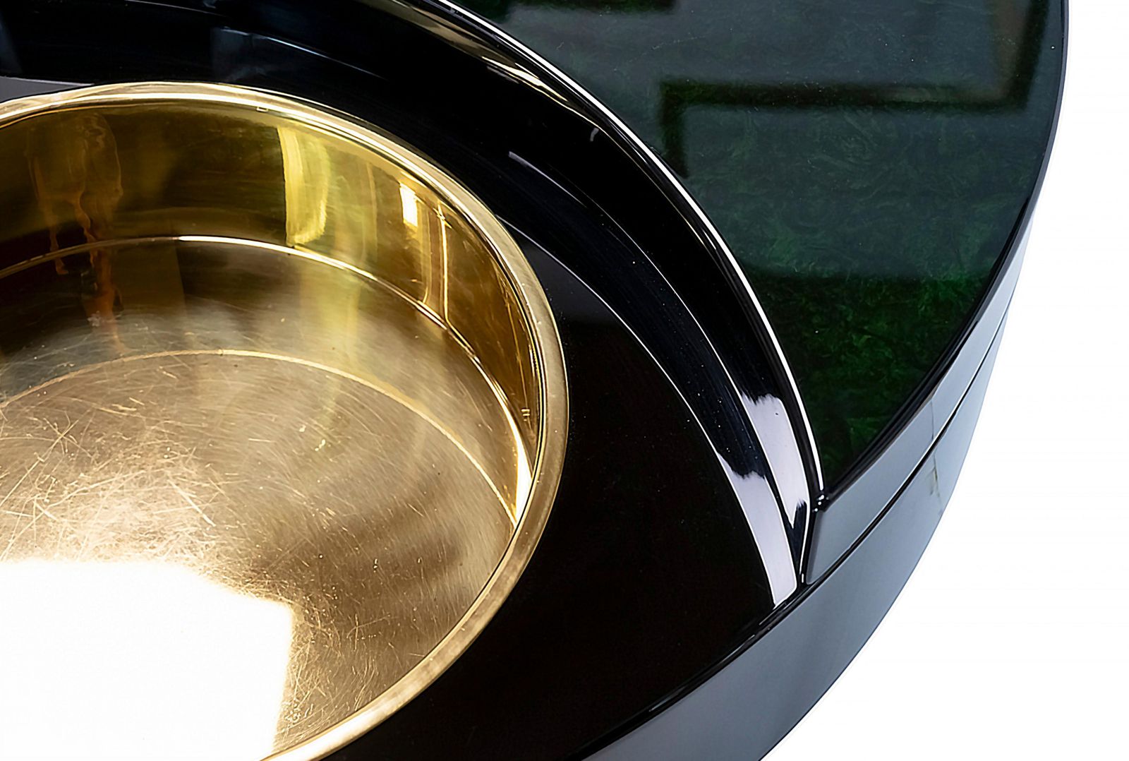 Italian Mid Century Yin Yang Coffee Cocktail Table, Willy Rizzo, Circa 1970 photo for sale