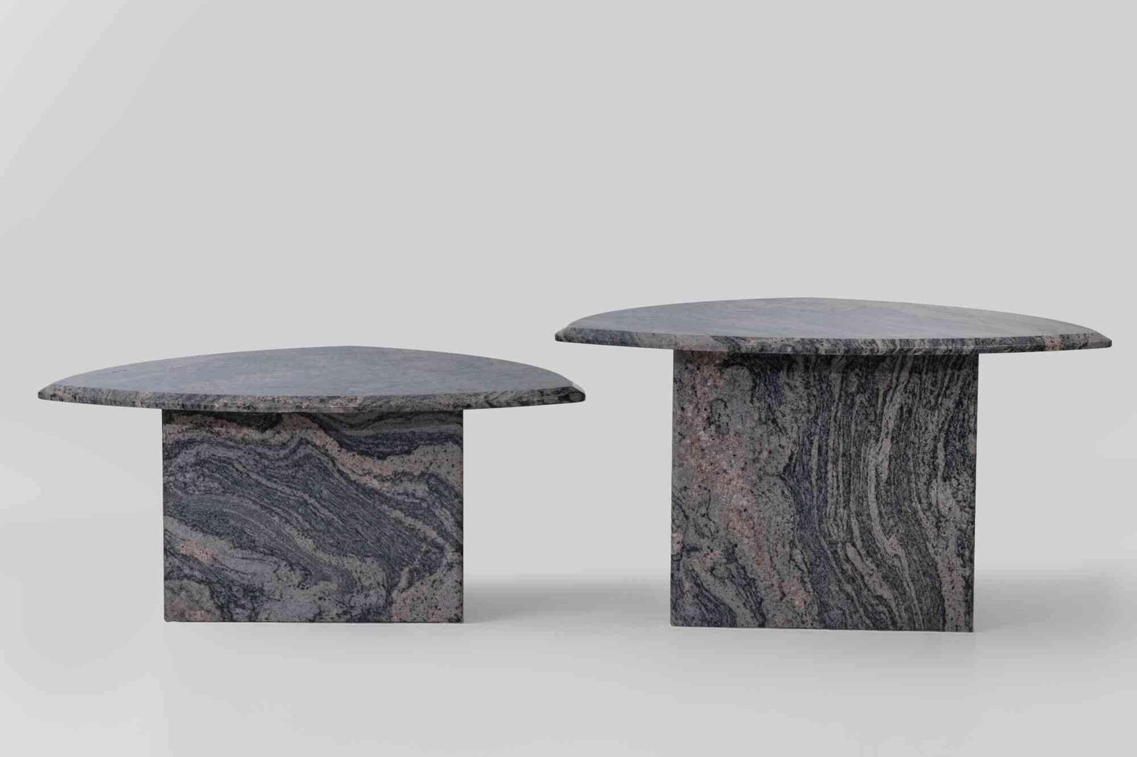 Pair Of Vintage Granite Coffee Tables, 1980s photo Furniture