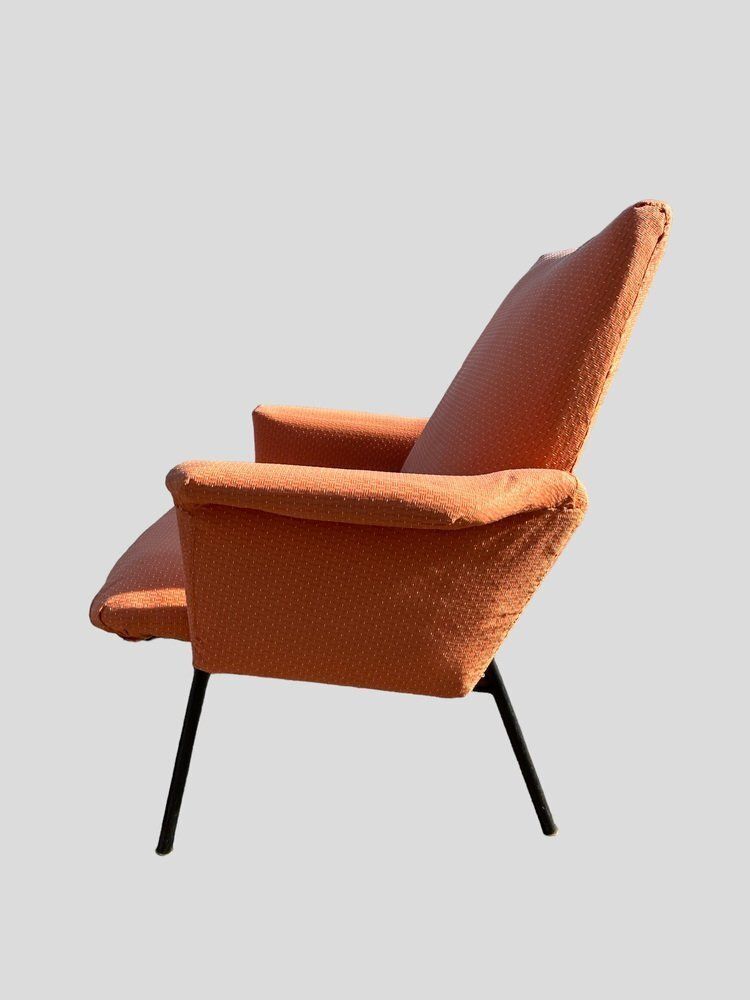 Sk660 Armchair By Pierre Guariche For Steiner, 1950s photo vintage