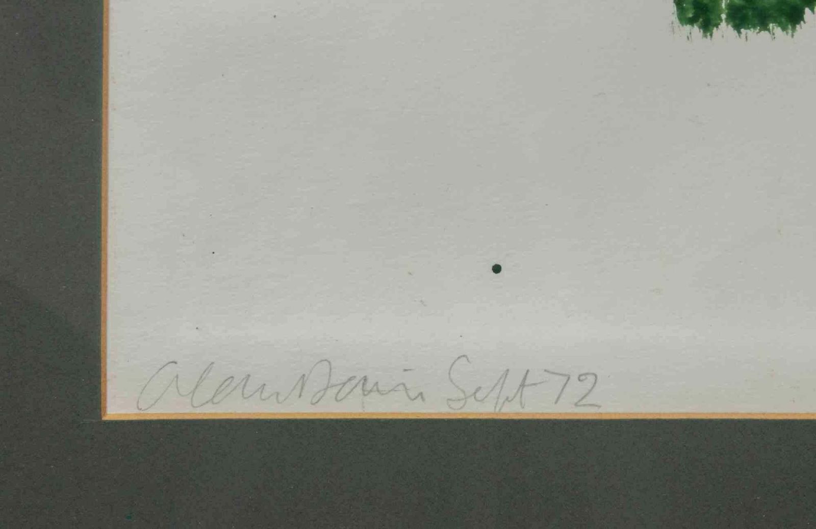 Alan Daviemagic Camp N. 16   Mixed Media By Alan Davie   19721972 photo for sale