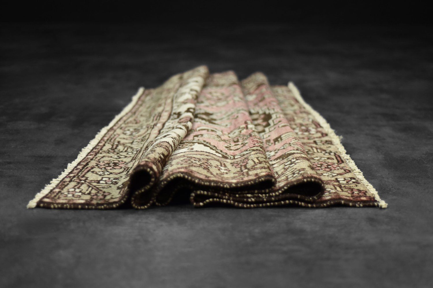 photo buy Vintage Middle Eastern Hand Woven Hamadan Rug, 1960s