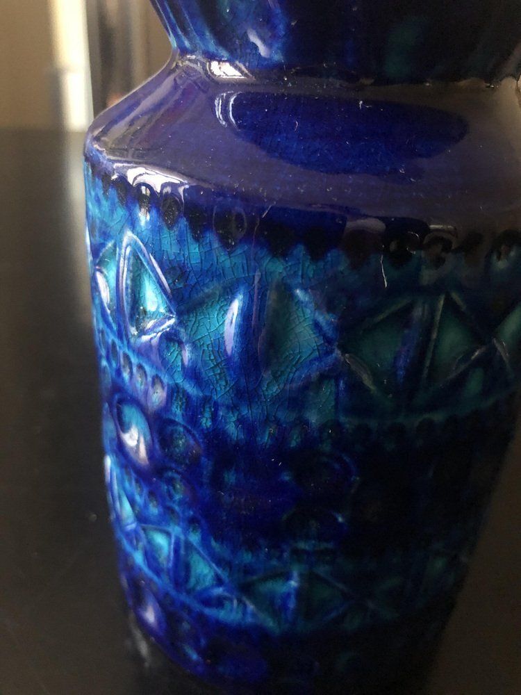 Vase In Ceramic By Bodo Mans For Bay Keramik, 1960s photo 179.0
