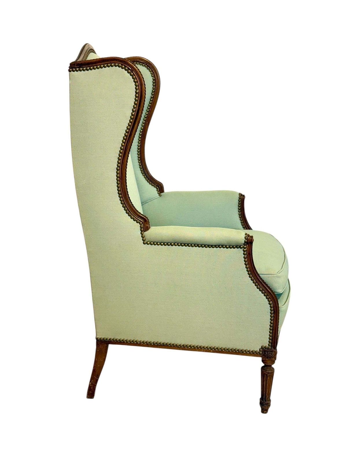 photo furniture Pair Of Louis XVI Style Bergères à Oreilles, 19th Century