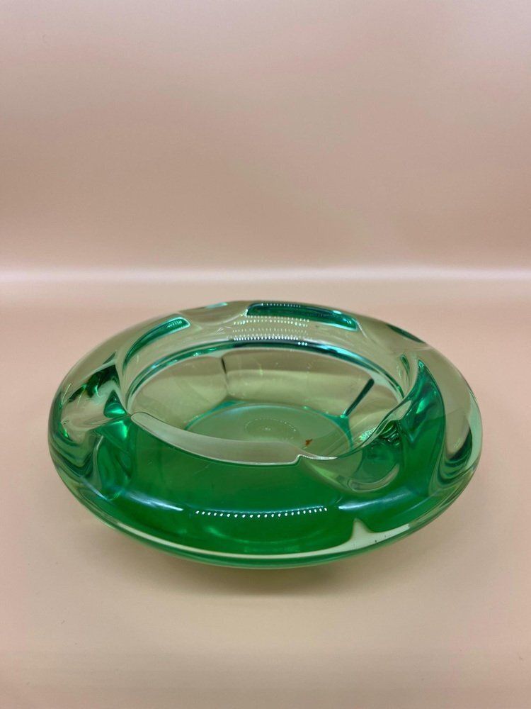 Crystal Ashtray From Daum photo for sale
