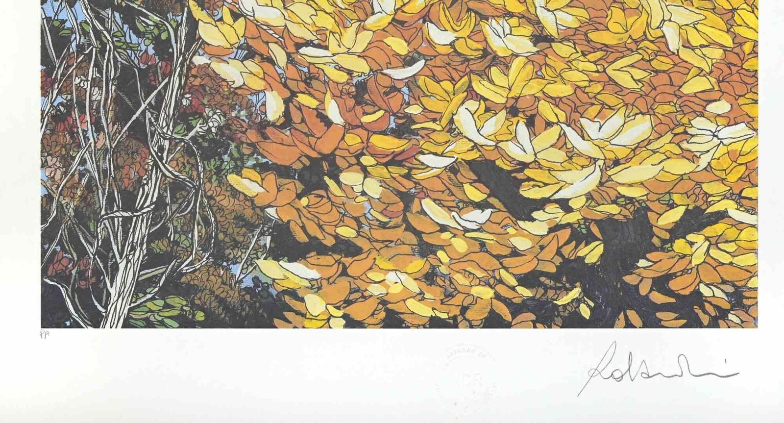 Rolandi (Maurizio Coccia)landscapes Of Autumn   Screen Print By Rolandi   1980s1980 photo furniture