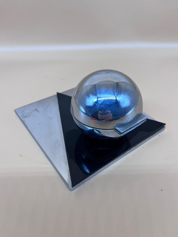 Art Deco Modernist Inkwell, 1930s photo for sale