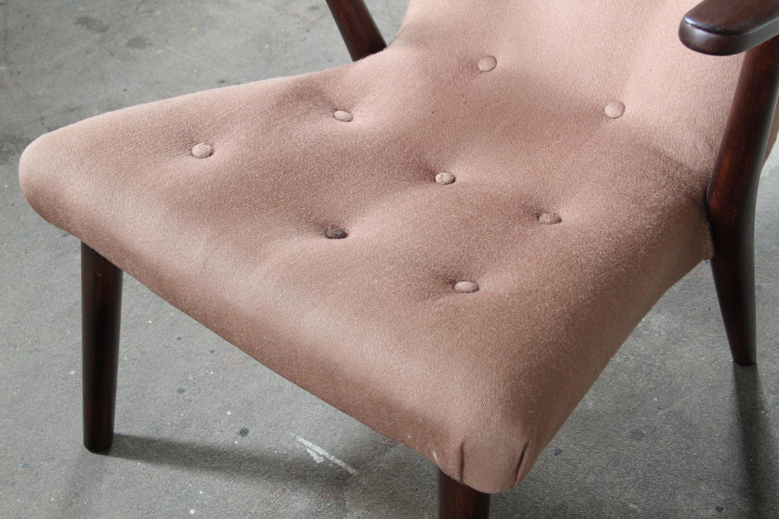 photo buy Vintage Mid Century Lounge Chair Danish Style Of Arctander Or Henry Schubell