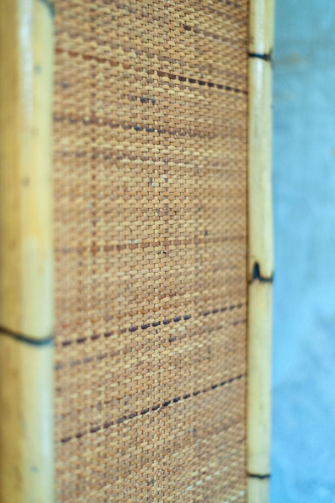 4148.0 Pair Of Rattan Bookshelf – 1980s photo