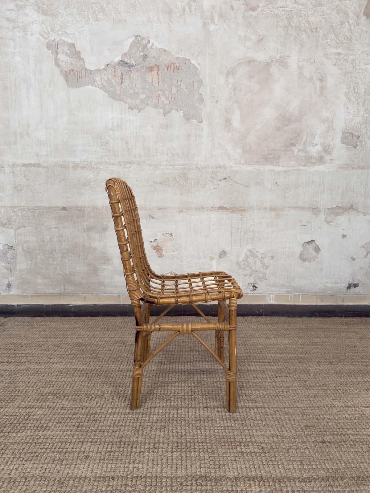 Set Of Six Chairs In The Style Of Tito Agnoli – 1970s photo 3716.0