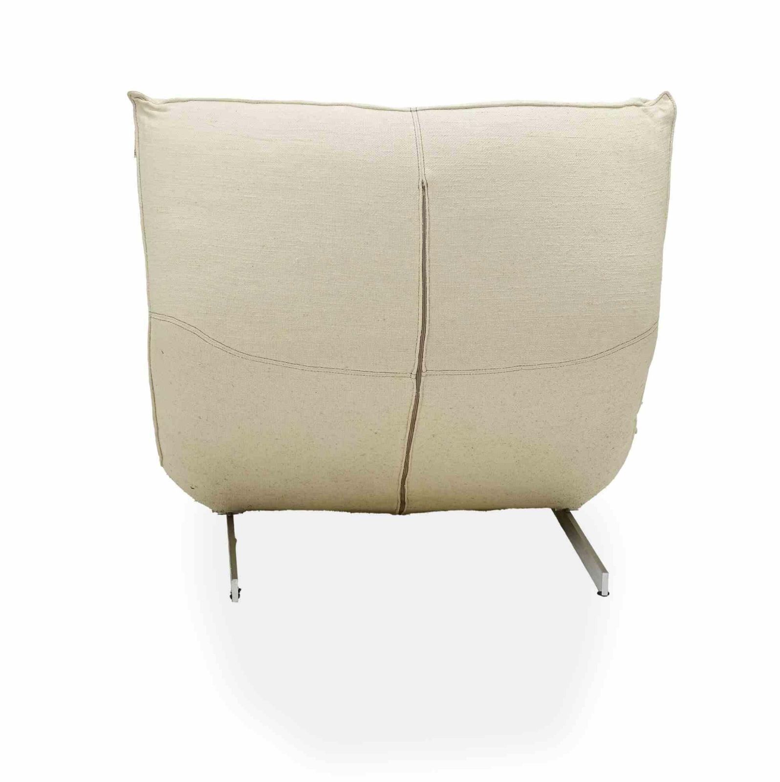photo furniture Canestrari Lounge Chair With Ottoman By Vittorio Varo, Italy 1970s