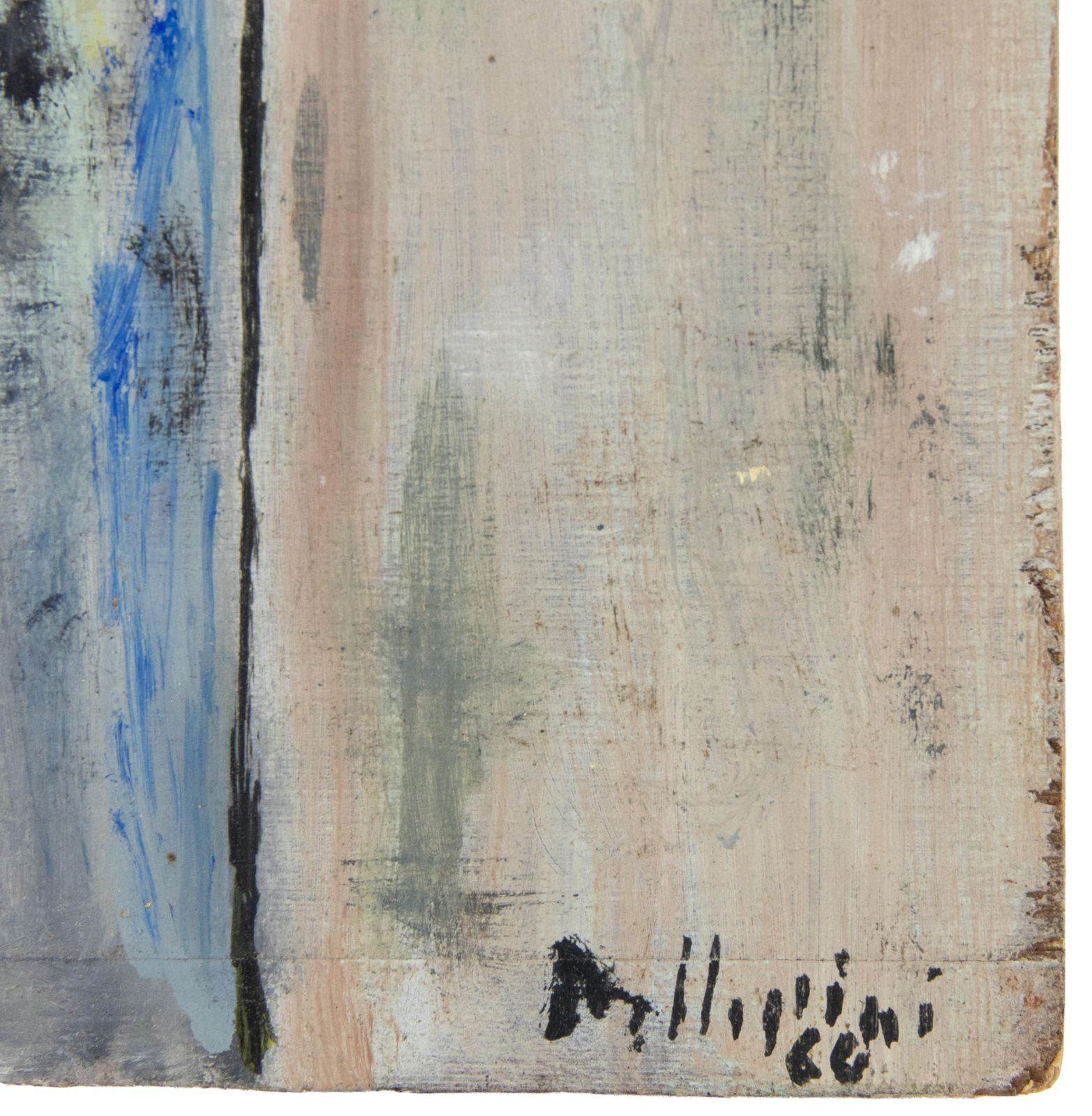 Sirio Pellegriniview Of Collina Volpi   Paint By Sirio Pellegrini   19661966 photo furniture