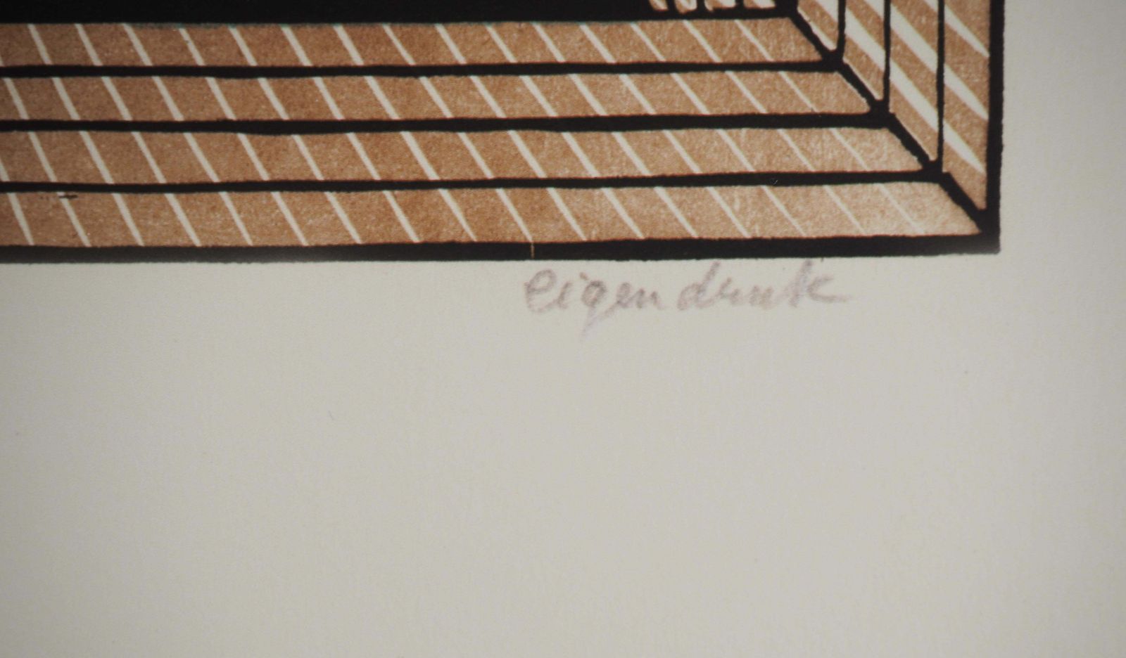M.C. Eschermetaphysics (Architecture In 4 Dimensions)   Signed Facsimile, Ltd /4502008 photo vinterior