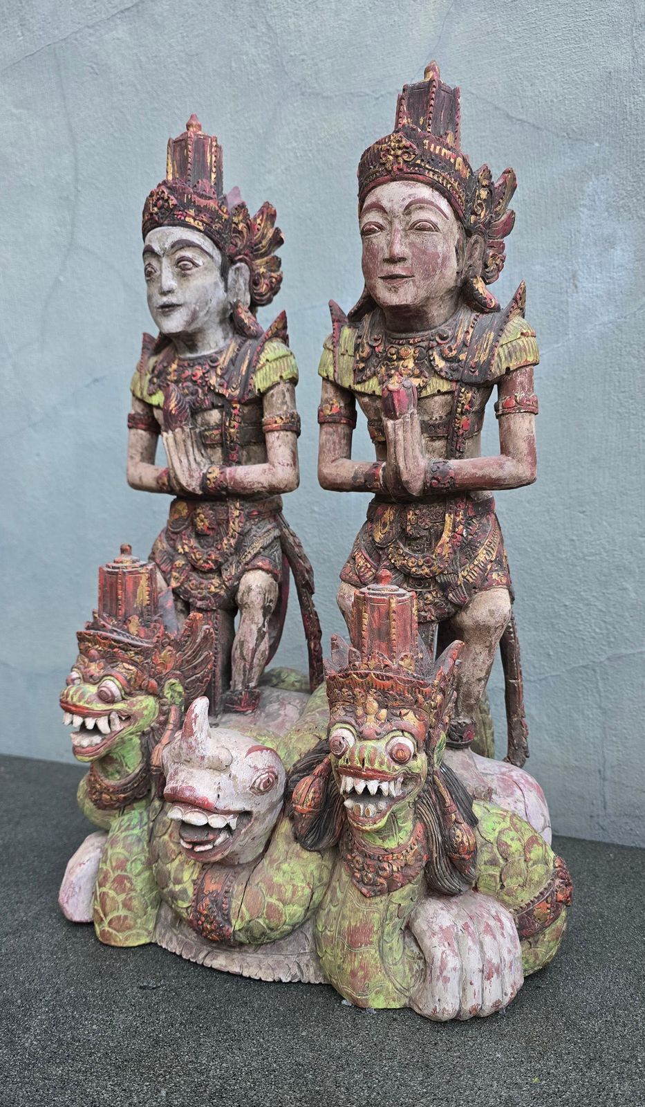Monumental Balinese Temple Sculpture, Late 18th–Early 19th Century photo for sale