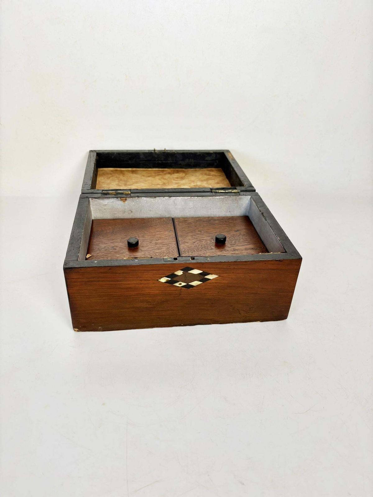 Wooden "Tobacco" Box, France, 1950 photo for sale