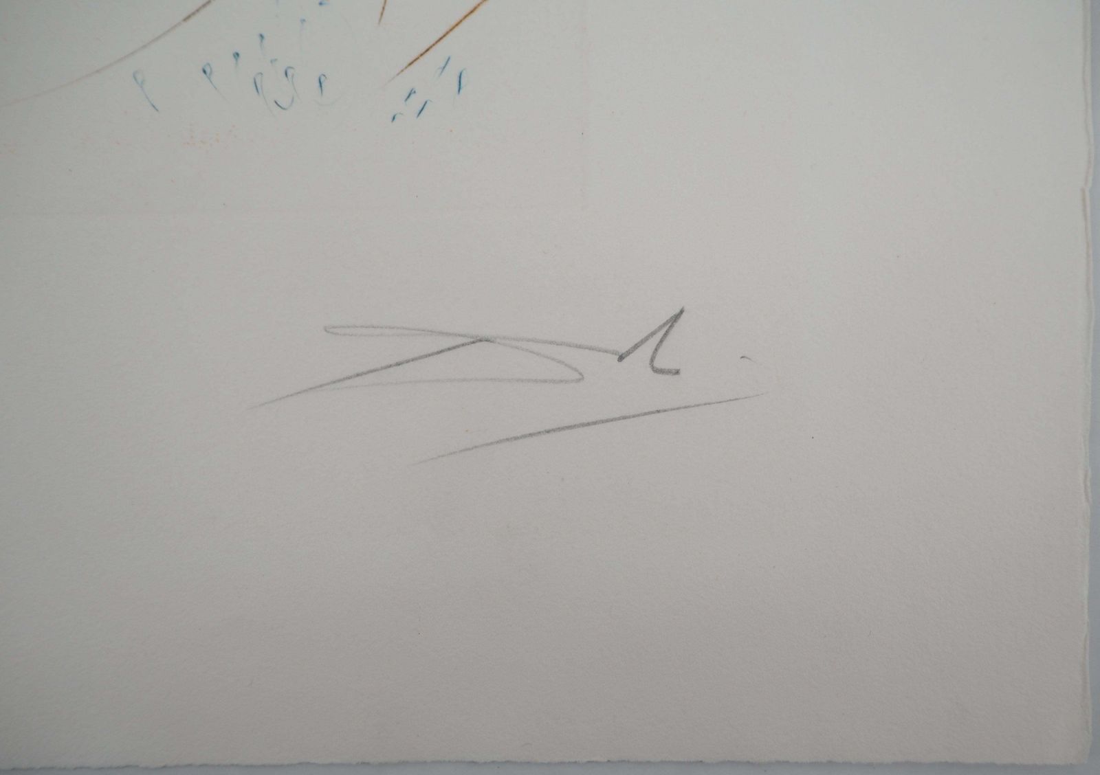 Salvador Dalí­Surrealist Boat (Vaisseau Fantome)   Original Handsigned Etching   (Field #69 7)1969 photo 1061.0
