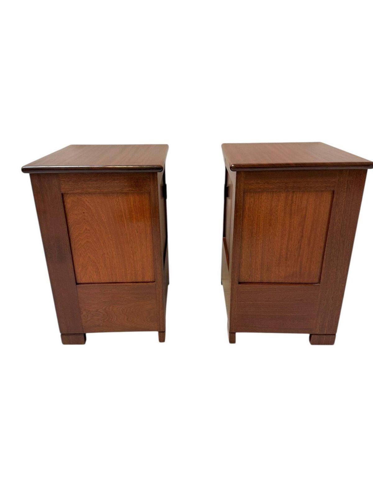 Art Deco Modernist Nightstands By J.A. Muntendam For L.O.V. Oosterbeek, 1920s photo furniture