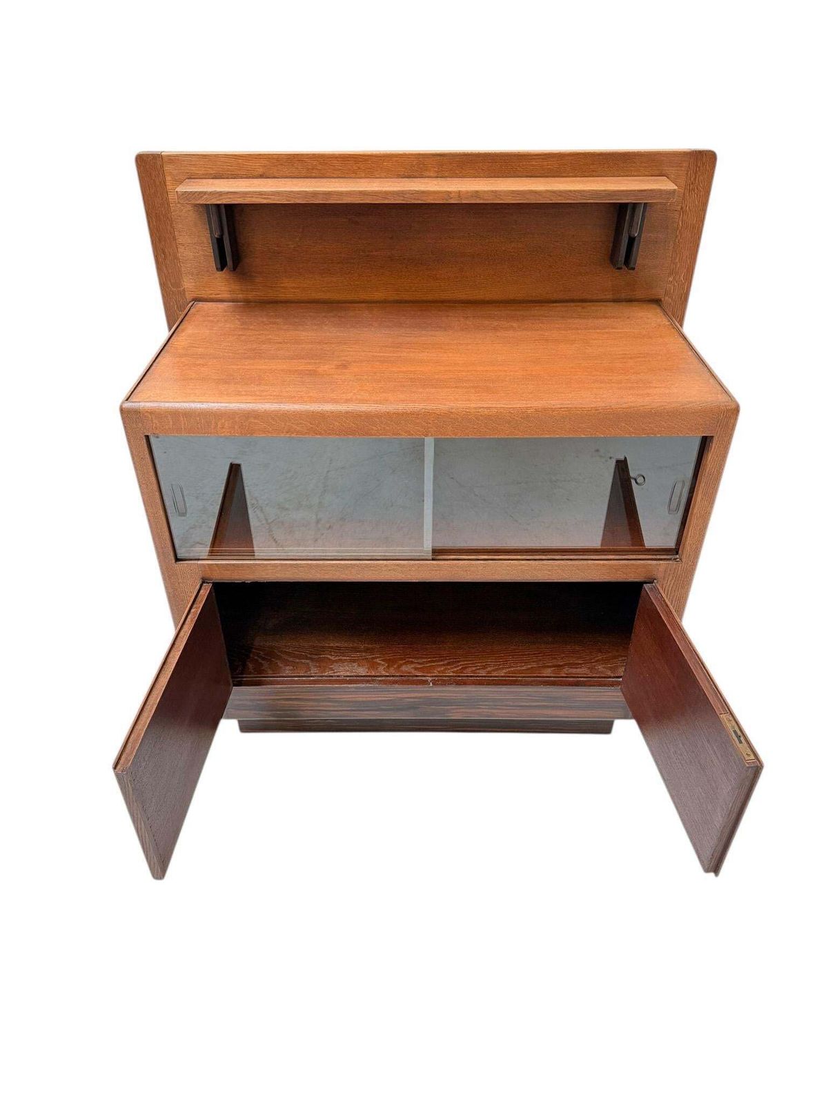 Modernist Art Deco Cabinet By Anton Lucas For N.V. Meubelkunst Leiden, 1920s photo Furniture