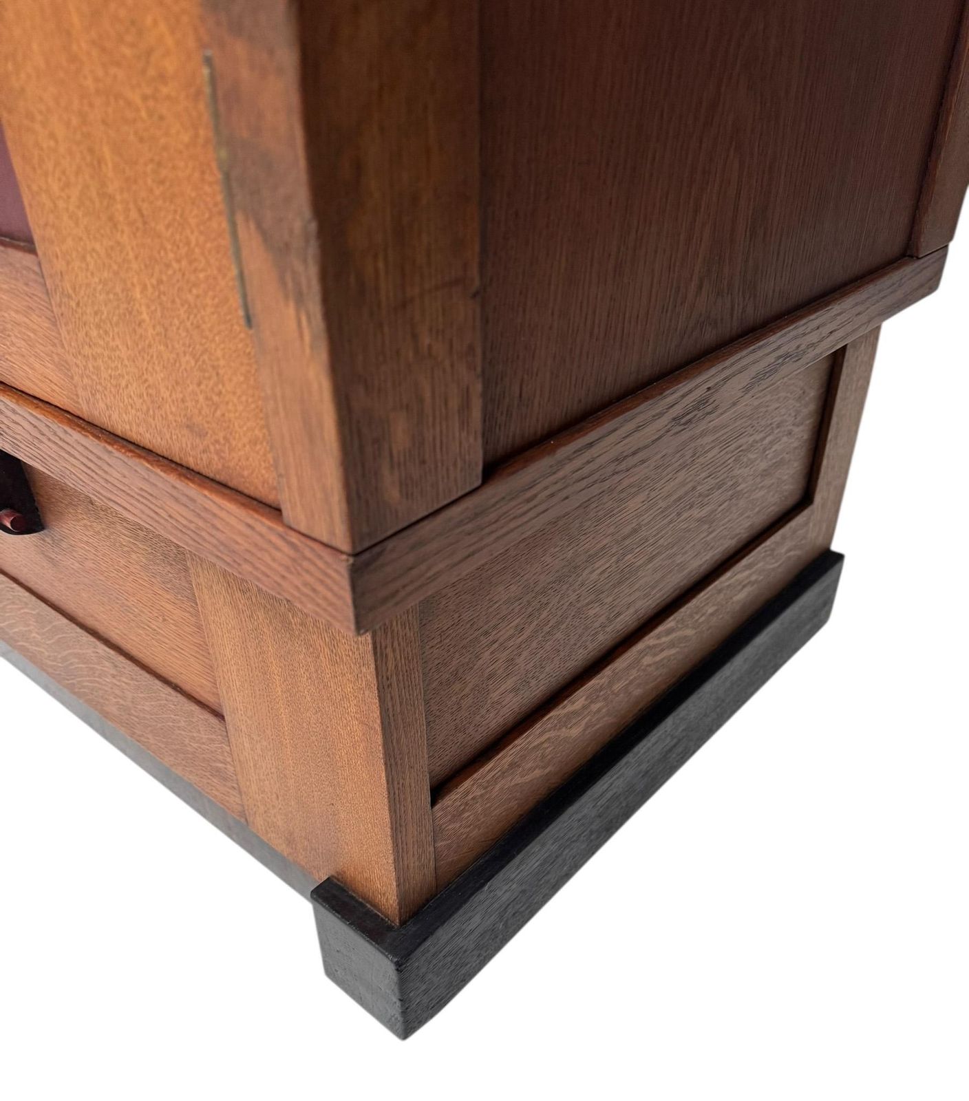 Art Deco Modernist Armoire Or Wardrobe By J.J. Zijfers Amsterdam, 1920s photo vintage