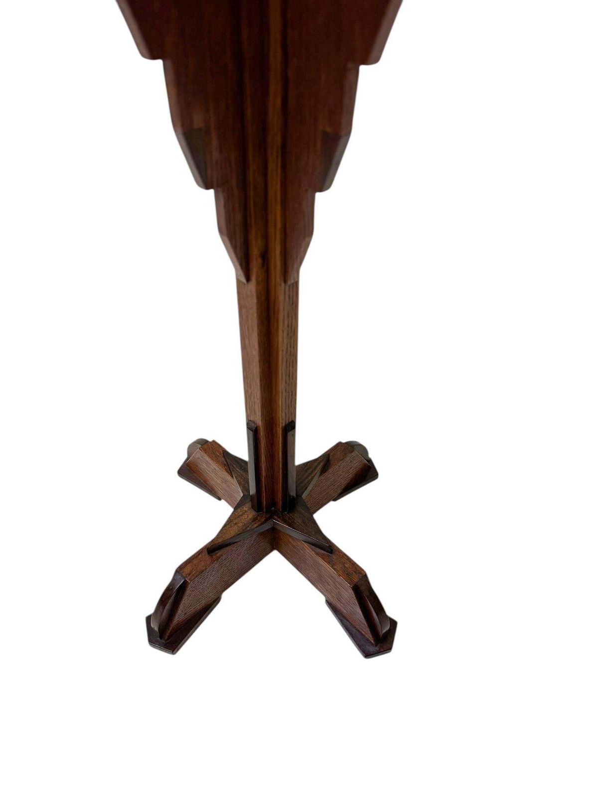 photo furniture Art Deco Amsterdamse School Petite Pedestal Table, 1920s