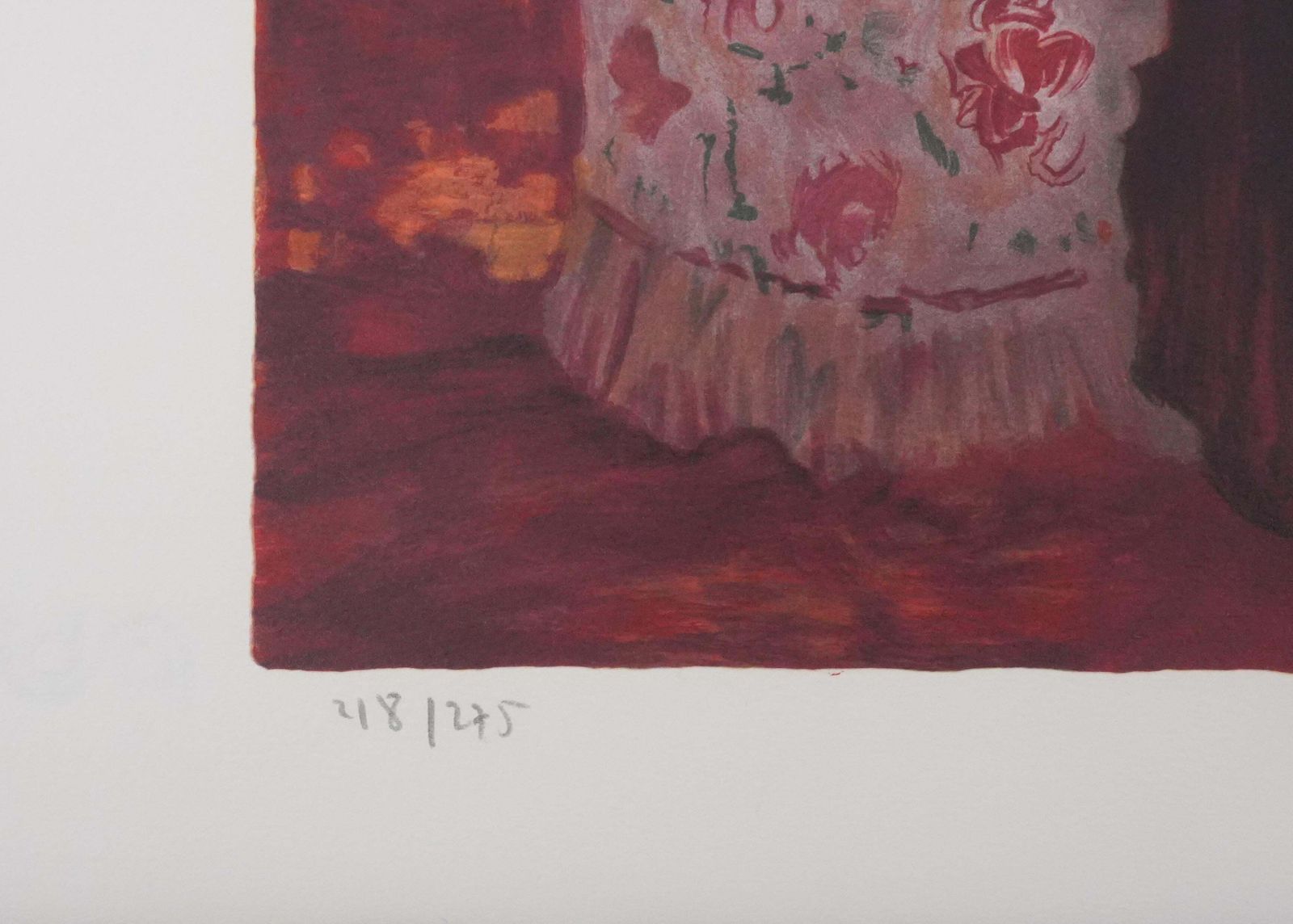 Yvonne Cheffer Delouisorange Interior   Original Handsigned Lithograph photo buy