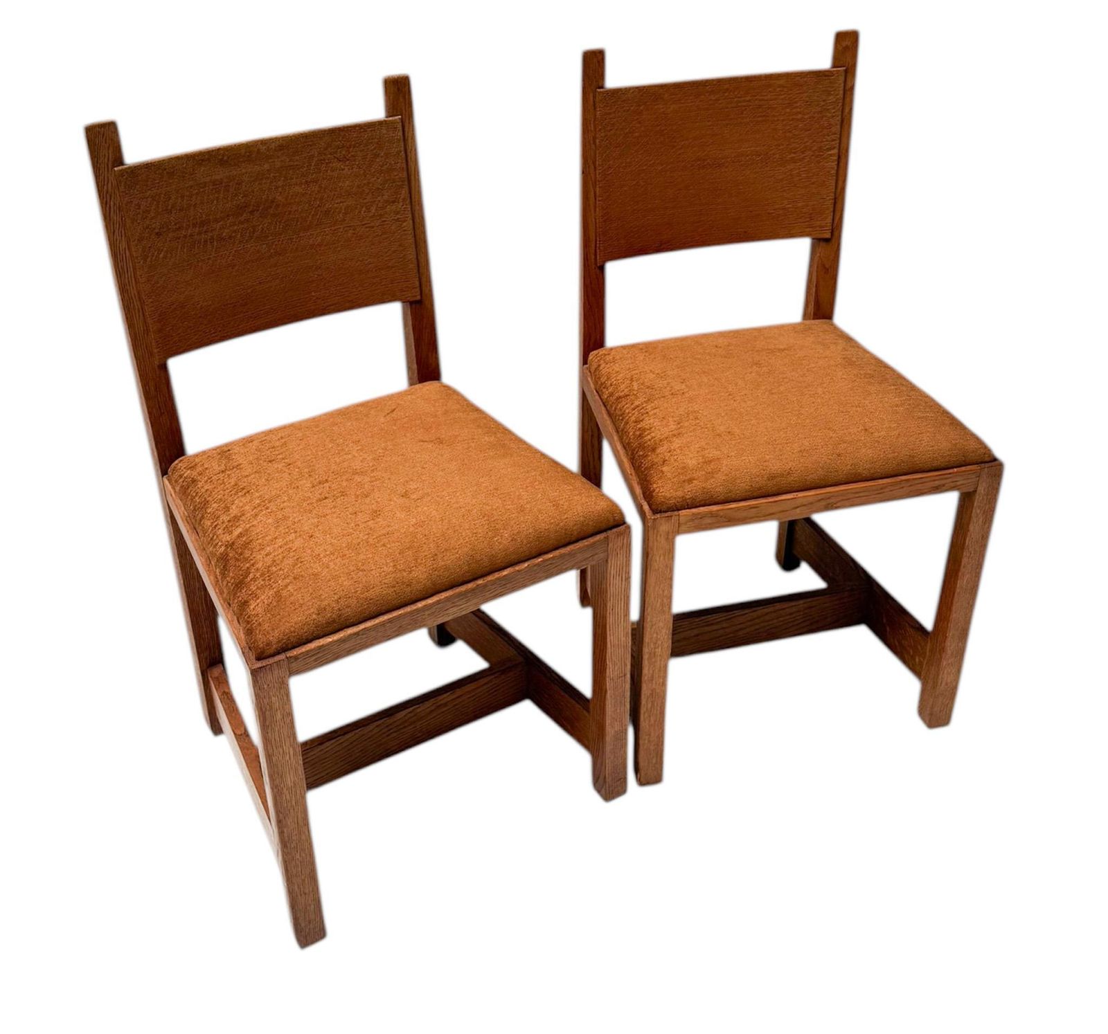 Two Art Deco Modernist Side Chairs By Hendrik Wouda For Pander, 1924 photo for sale