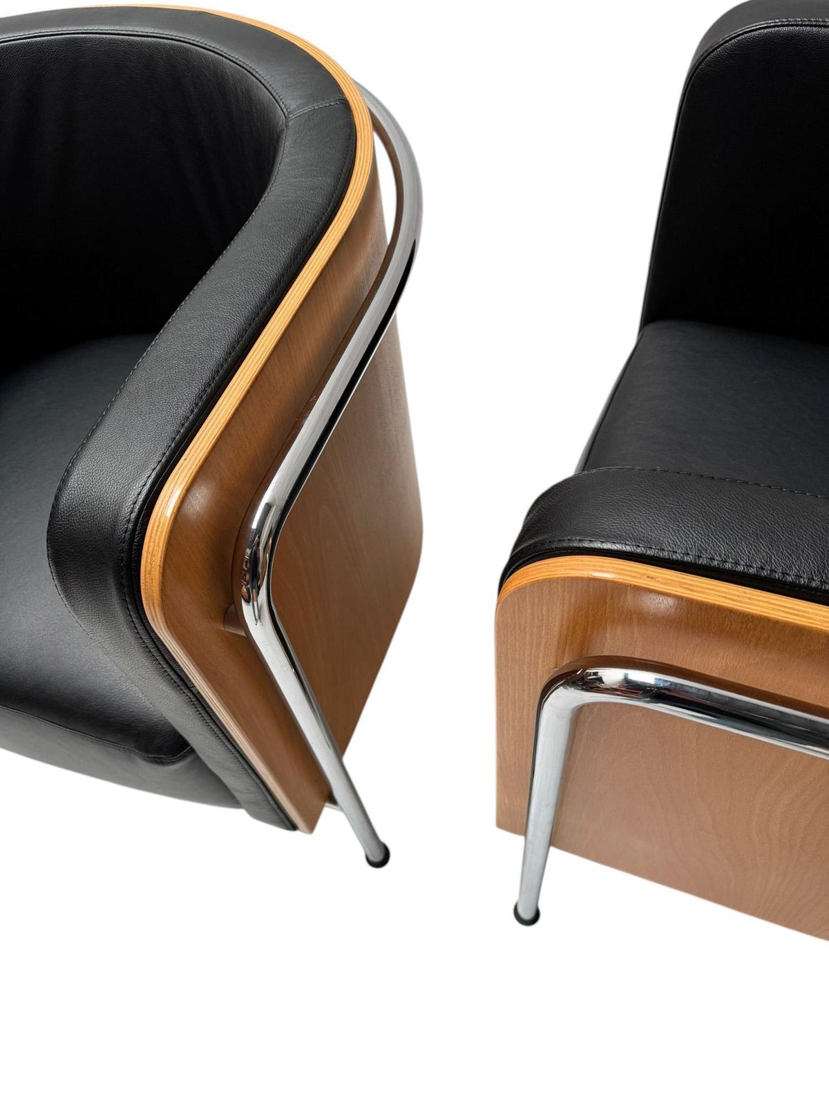 Bauhaus Style S3002 Club Tub Armchairs By Christoph Zschoke For Thonet, 2000s photo vinterior
