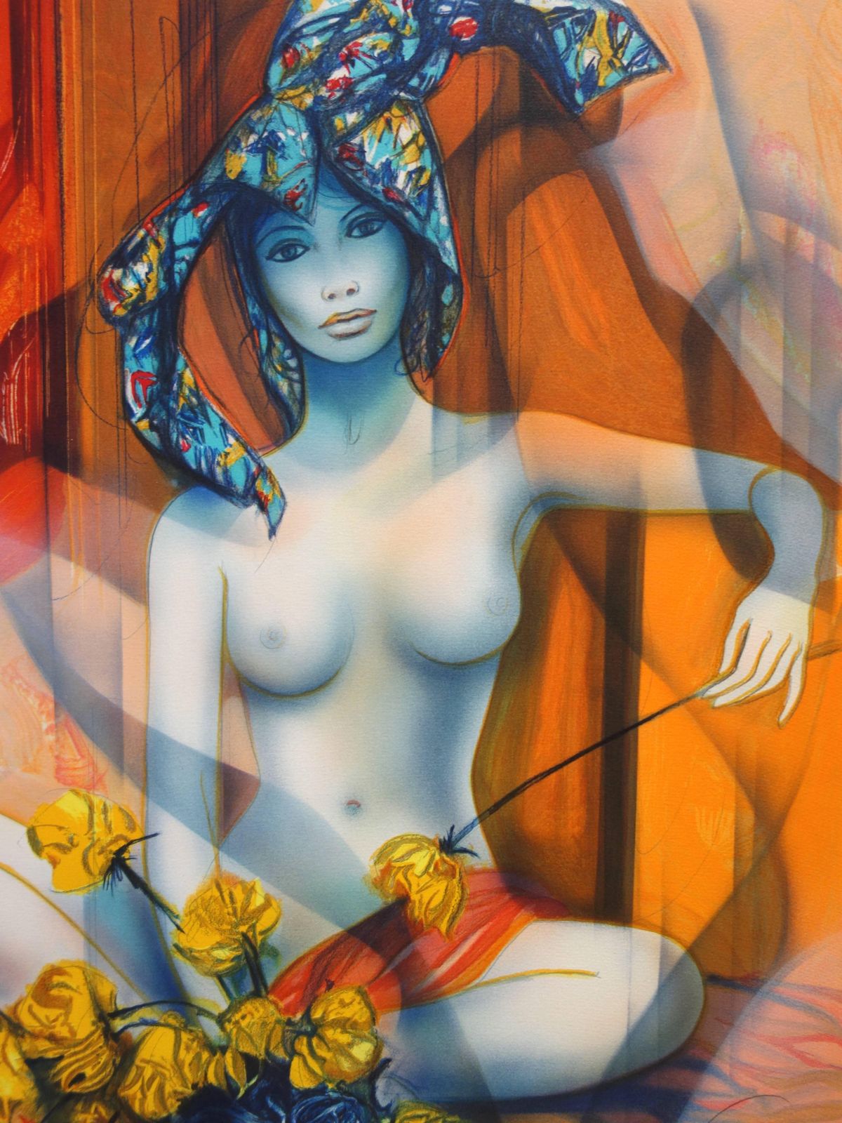 Jean Baptiste Valadietreasure : Harlequine   Original Handsigned Lithograph photo for sale