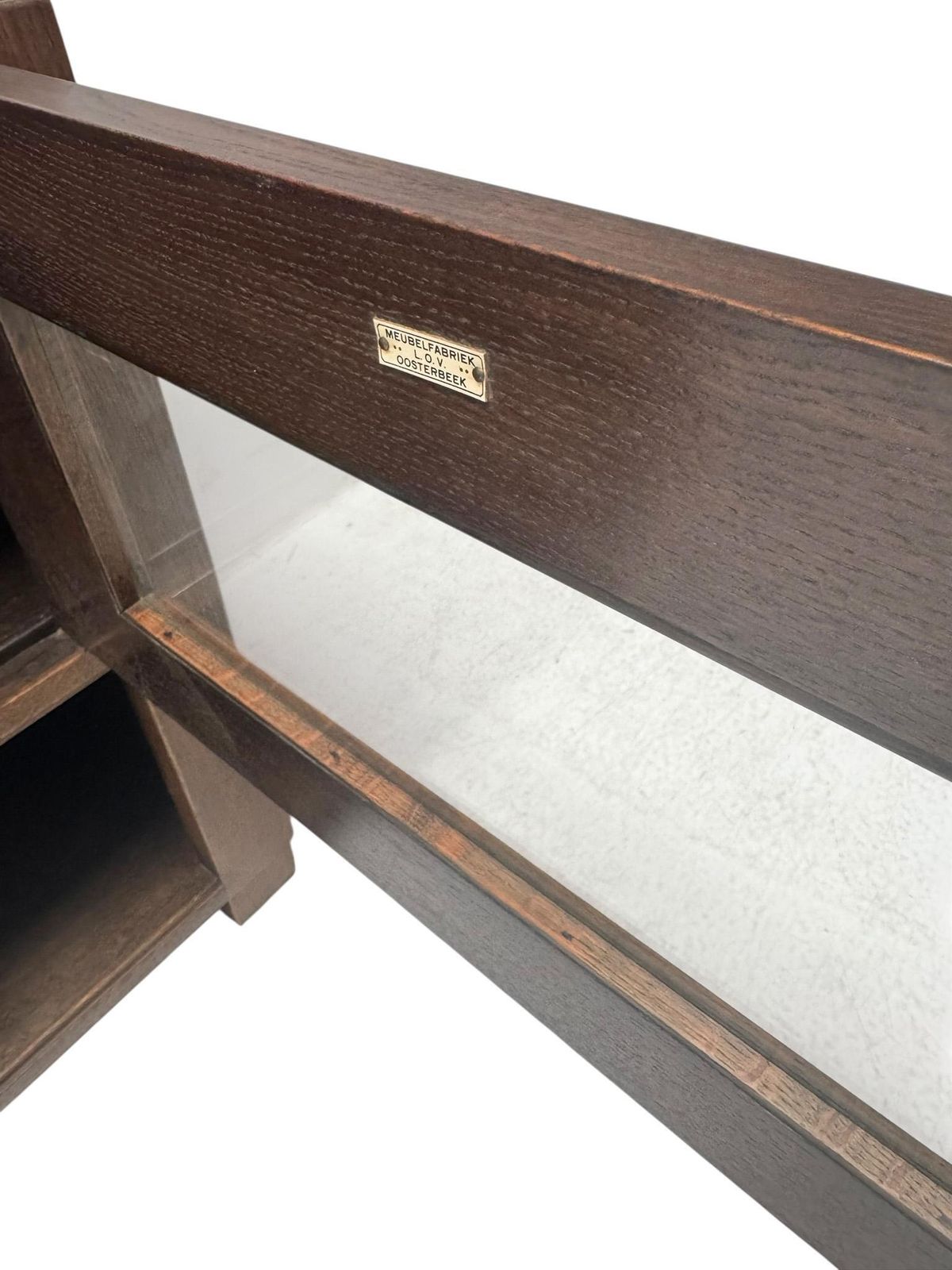 Art Deco Modernist Cabinet By Frits Spanjaard For L.O.V. Oosterbeek, 1920s photo vintage