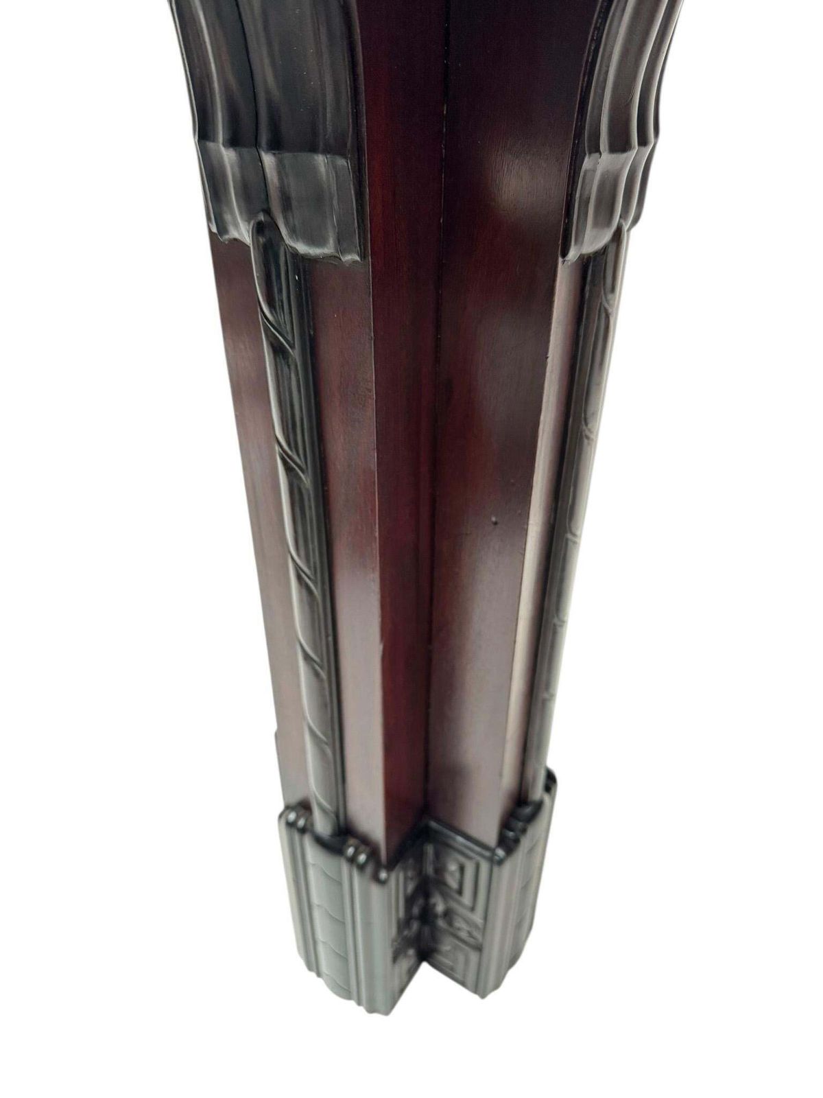 Art Deco Amsterdamse School Pedestal By F.A. Warners, 1920s photo vintage