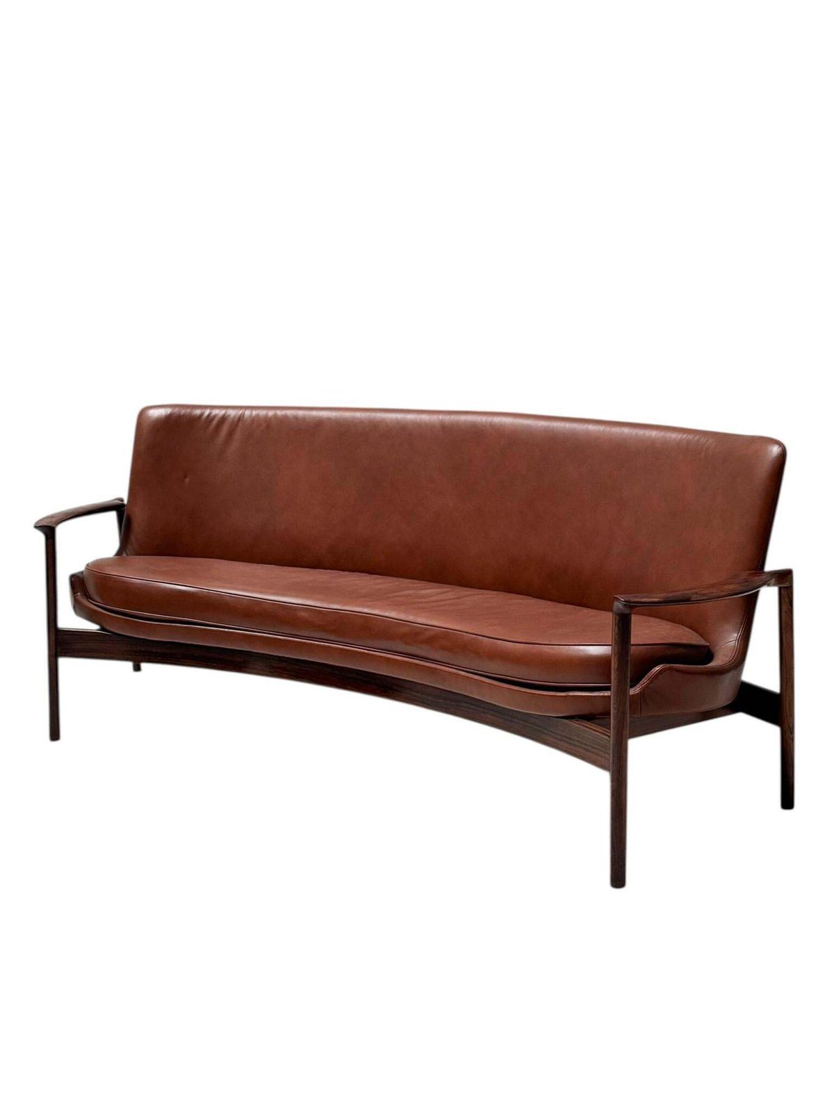 Mid Century Modern Sofa Or Bench By Ib Kofod Larsen For Frõscher, 1970s photo Furniture