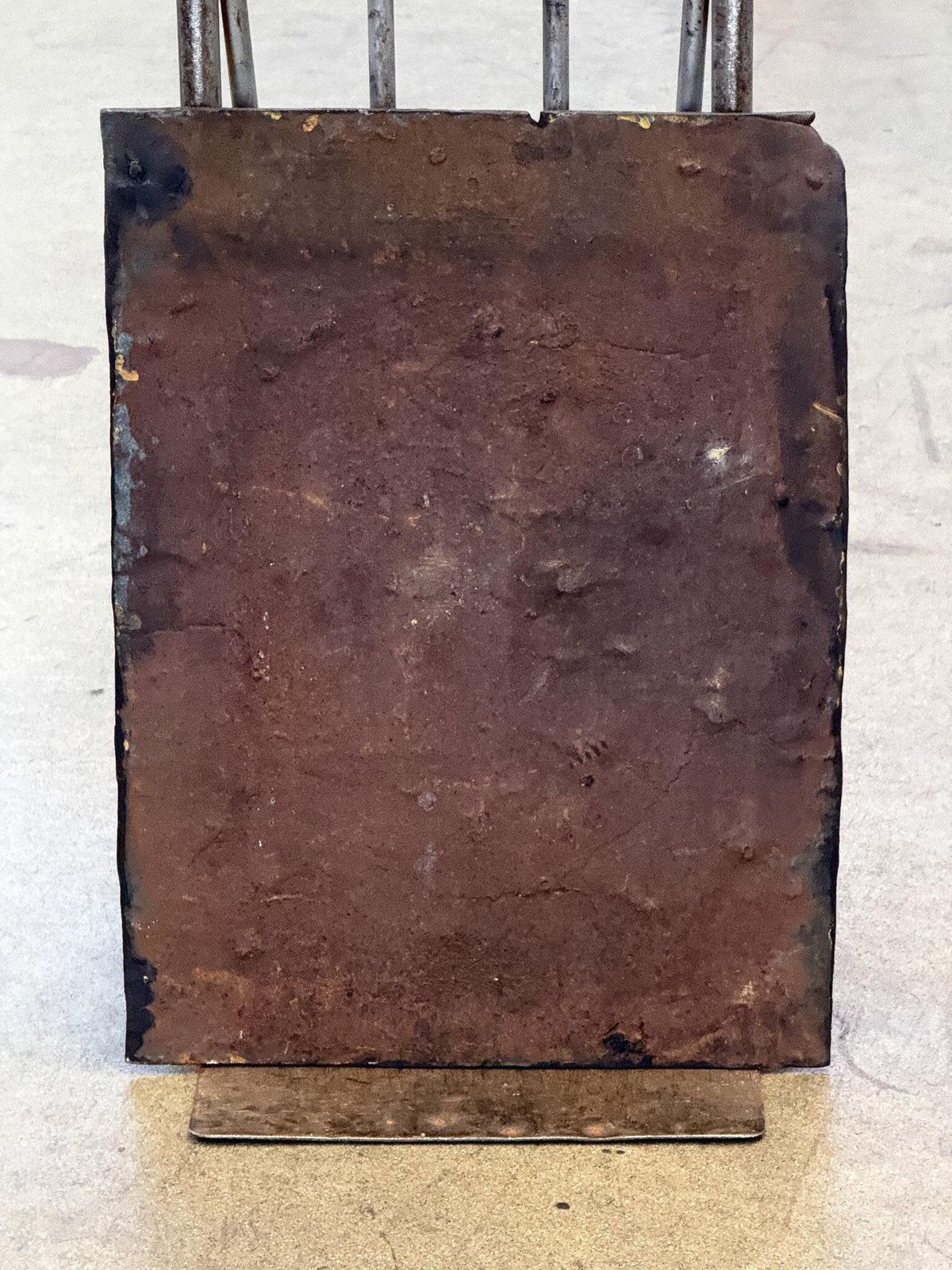 photo vinterior Antique Flemish 'Cupids With Decoration' Fireback / Backsplash