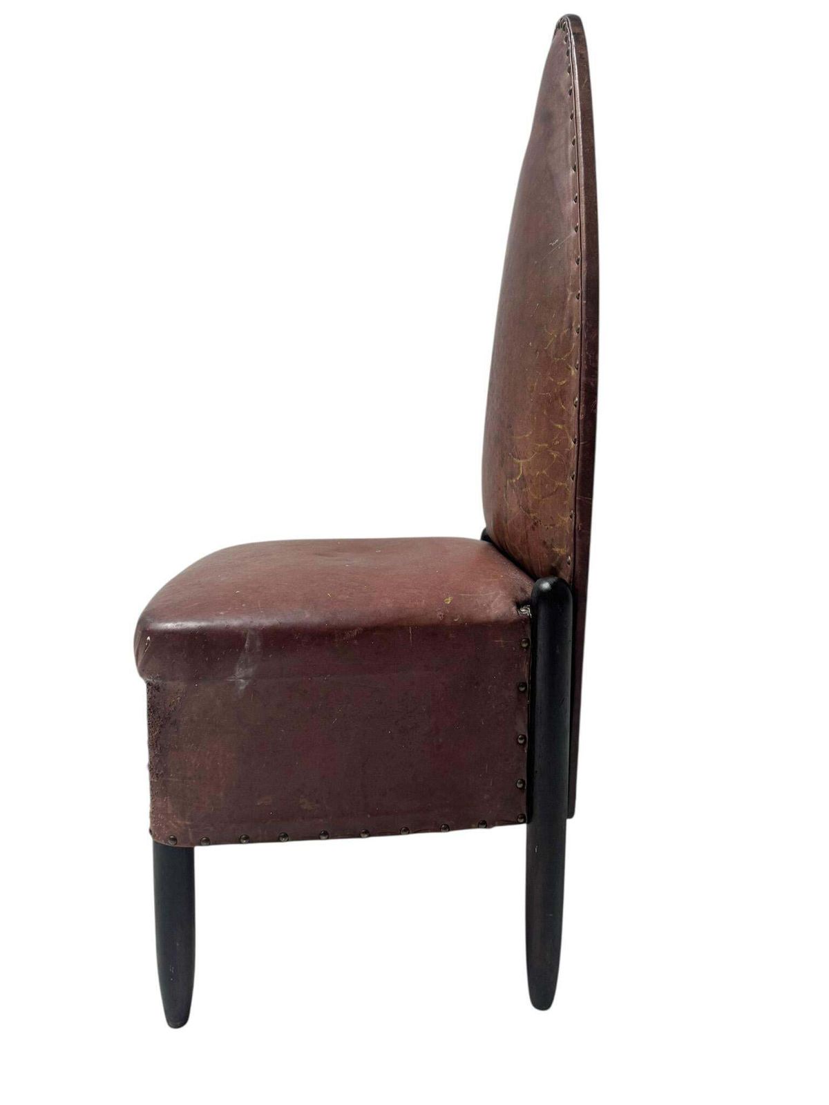 Art Deco Amsterdamse School High Back Side Chair By Michel De Klerk, 1916 photo Furniture