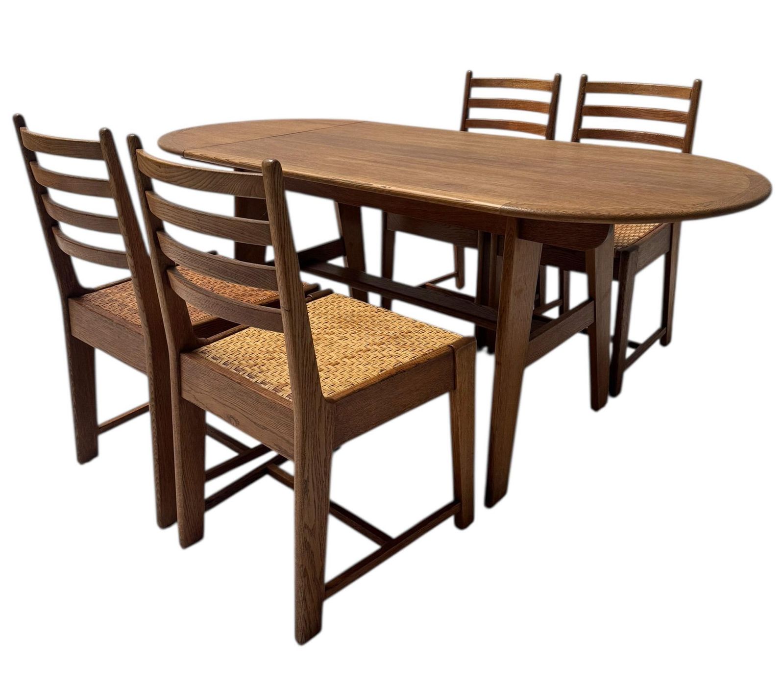 photo vinterior Modernist Art Deco Dining Room Table By Bas Van Pelt For My Home, 1930s