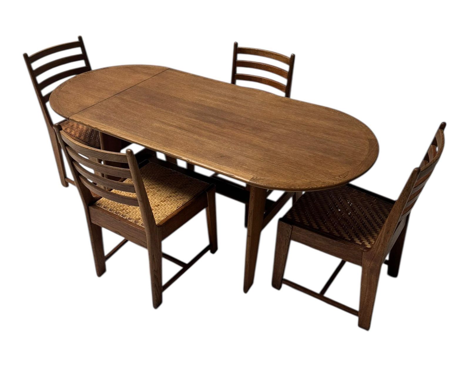 photo vintage Modernist Art Deco Dining Room Table By Bas Van Pelt For My Home, 1930s