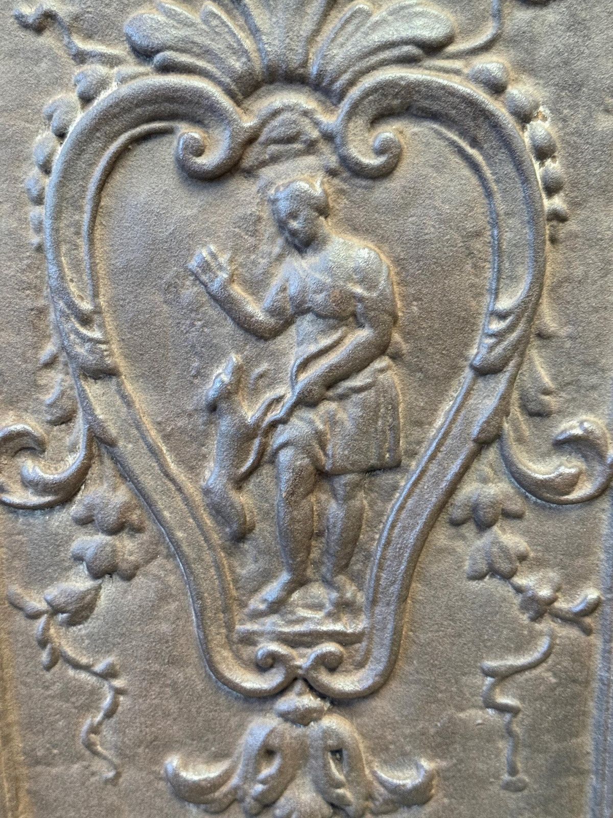 French 'Diana' Fireback / Backsplash, 20th Century, Napoleon III Style photo 342.0