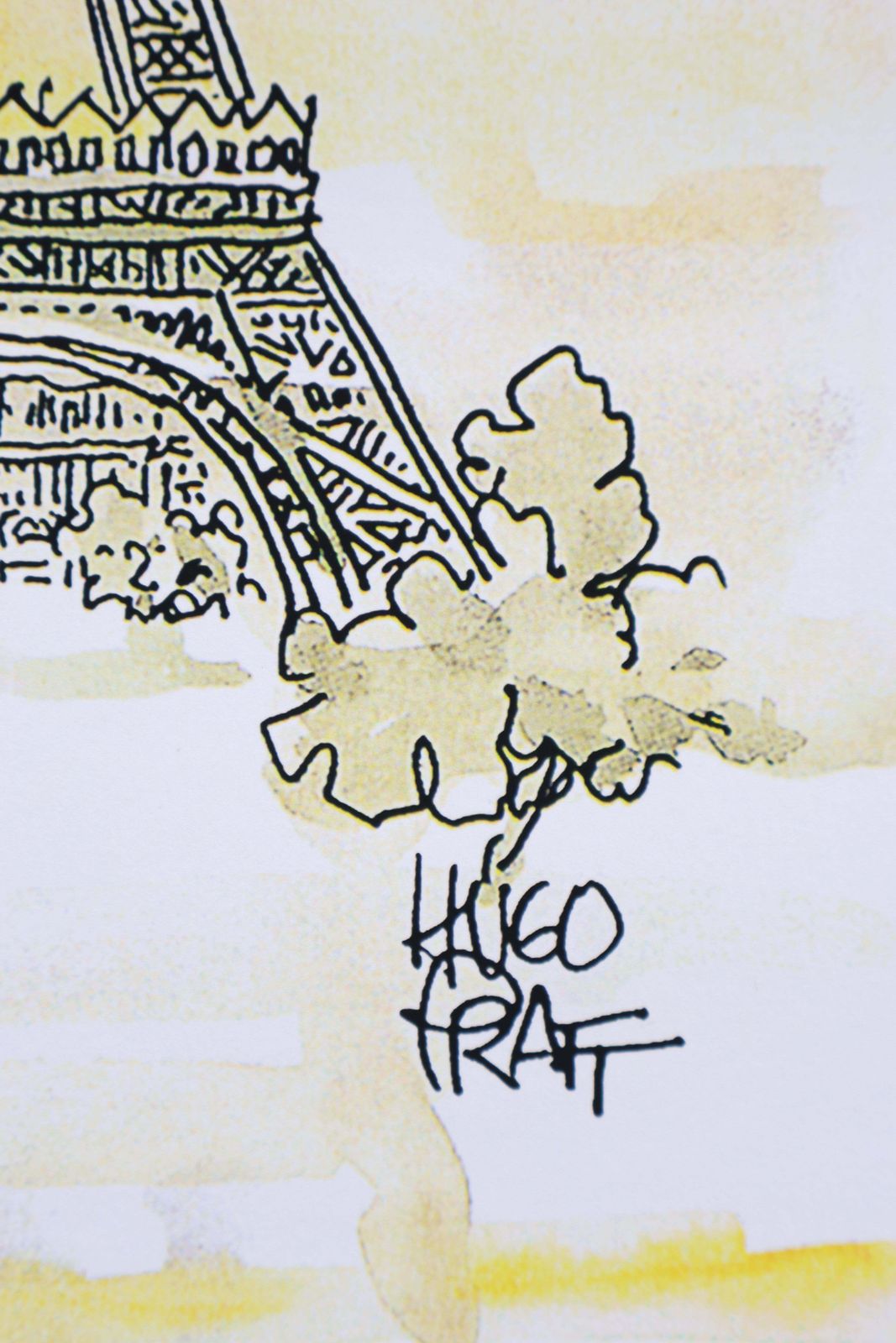 Hugo Prattcorto Maltese : Paris   Original Screenprint Ltd /5002025 photo Art