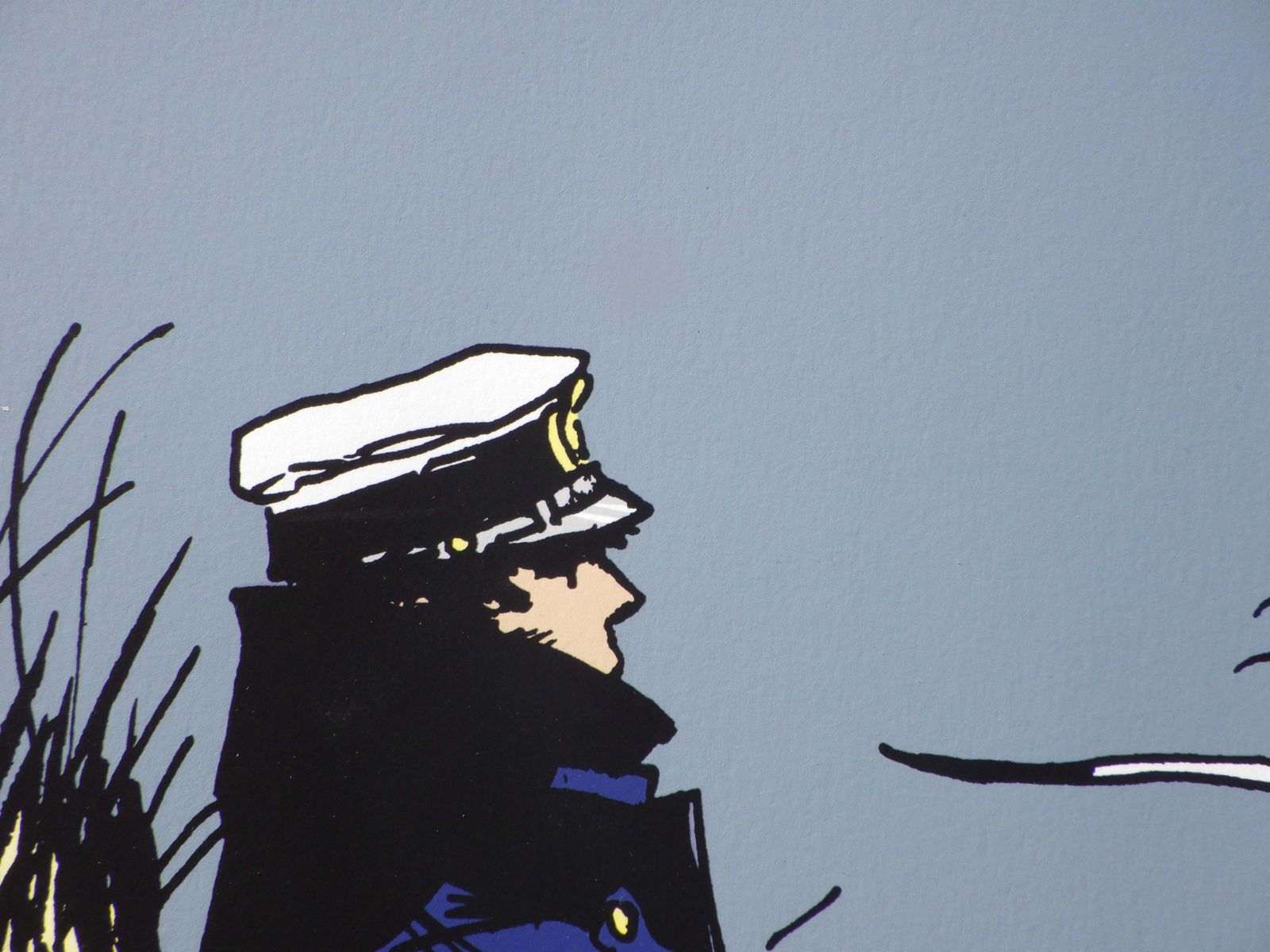 Hugo Prattcorto Maltese : On The Beach  Original Screenprint Ltd /2002025 photo vintage