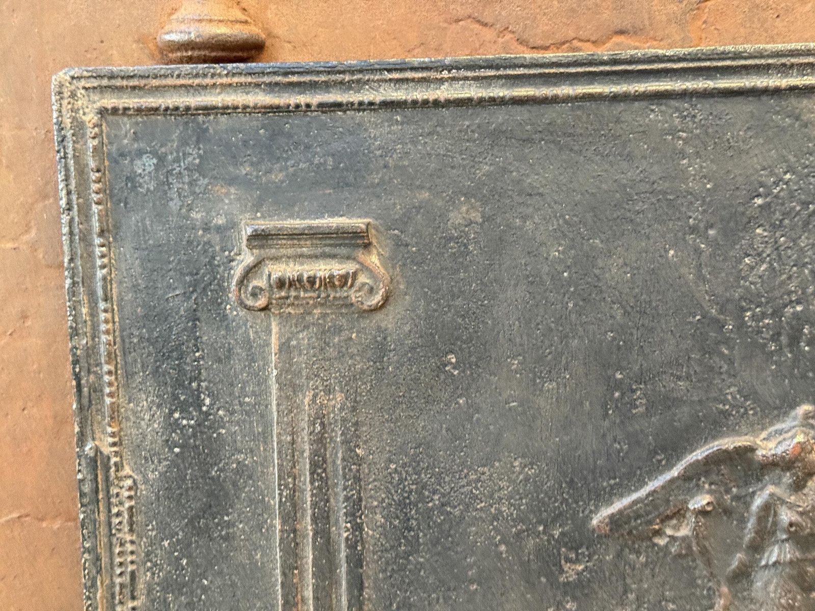 French 'Neoclassical' Fireback / Backsplash, Early 19th Century photo Home Fixtures