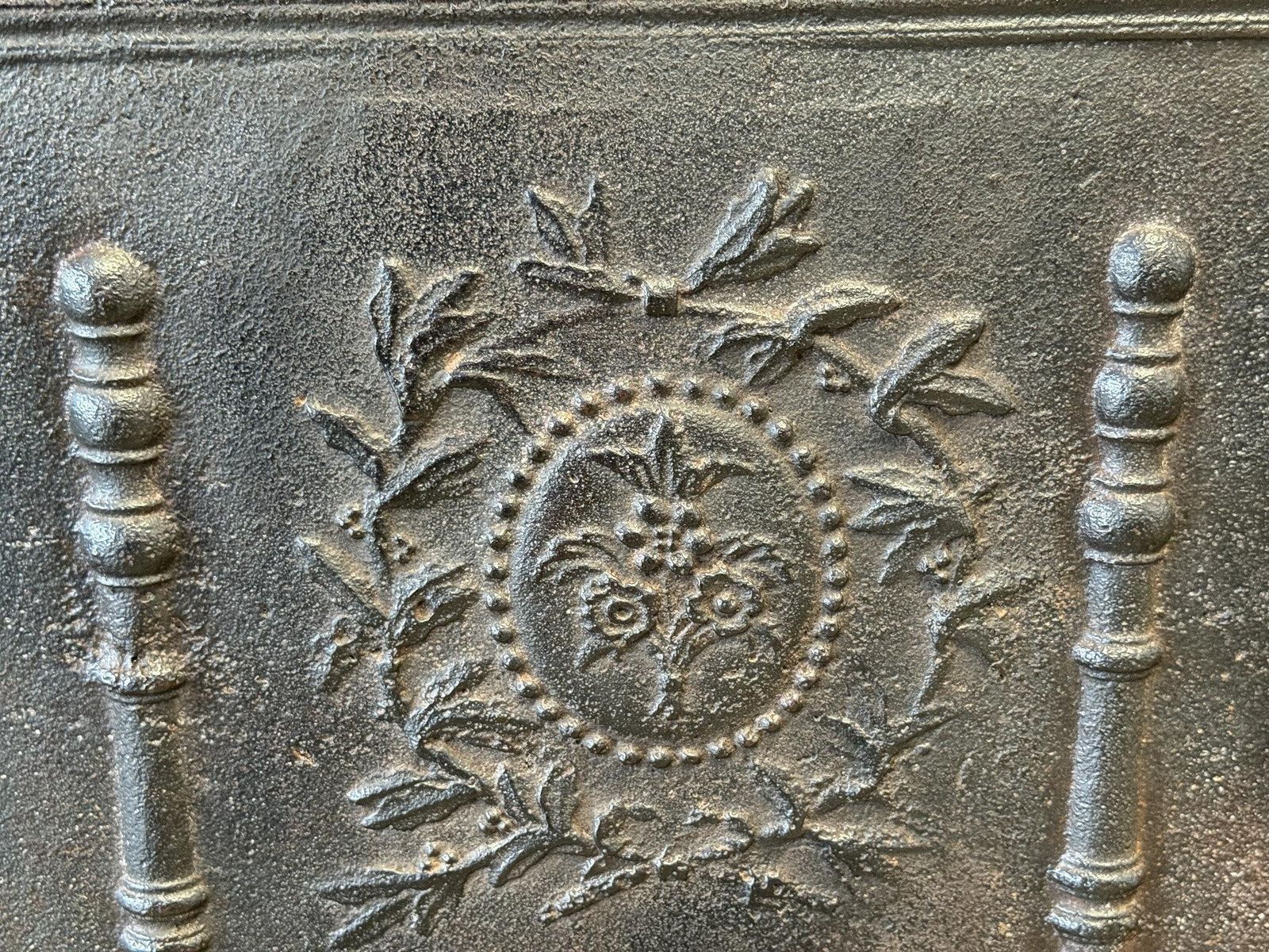 photo for sale Antique French Neoclassical Fireback / Backsplash, Early 19th Century