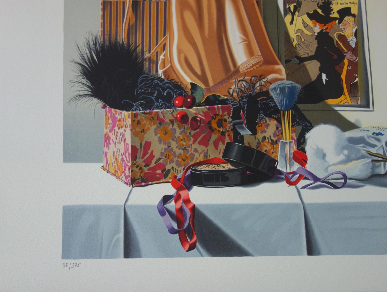 Nadine Le Princecabaret Dancer's Dressing Room   Original Handsigned Lithograph photo buy