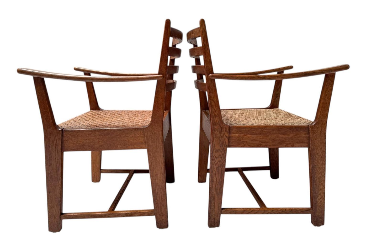 Two Modernist Art Deco Armchairs By Bas Van Pelt For My Home, 1930s photo Furniture