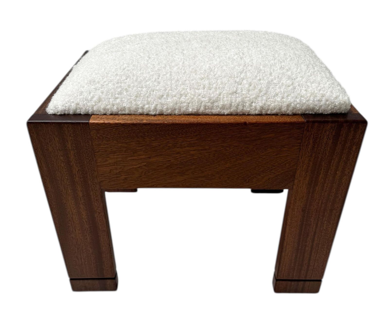 Art Deco Modernist Stool By J.A. Muntendam For L.O.V. Oosterbeek, 1920s photo Furniture