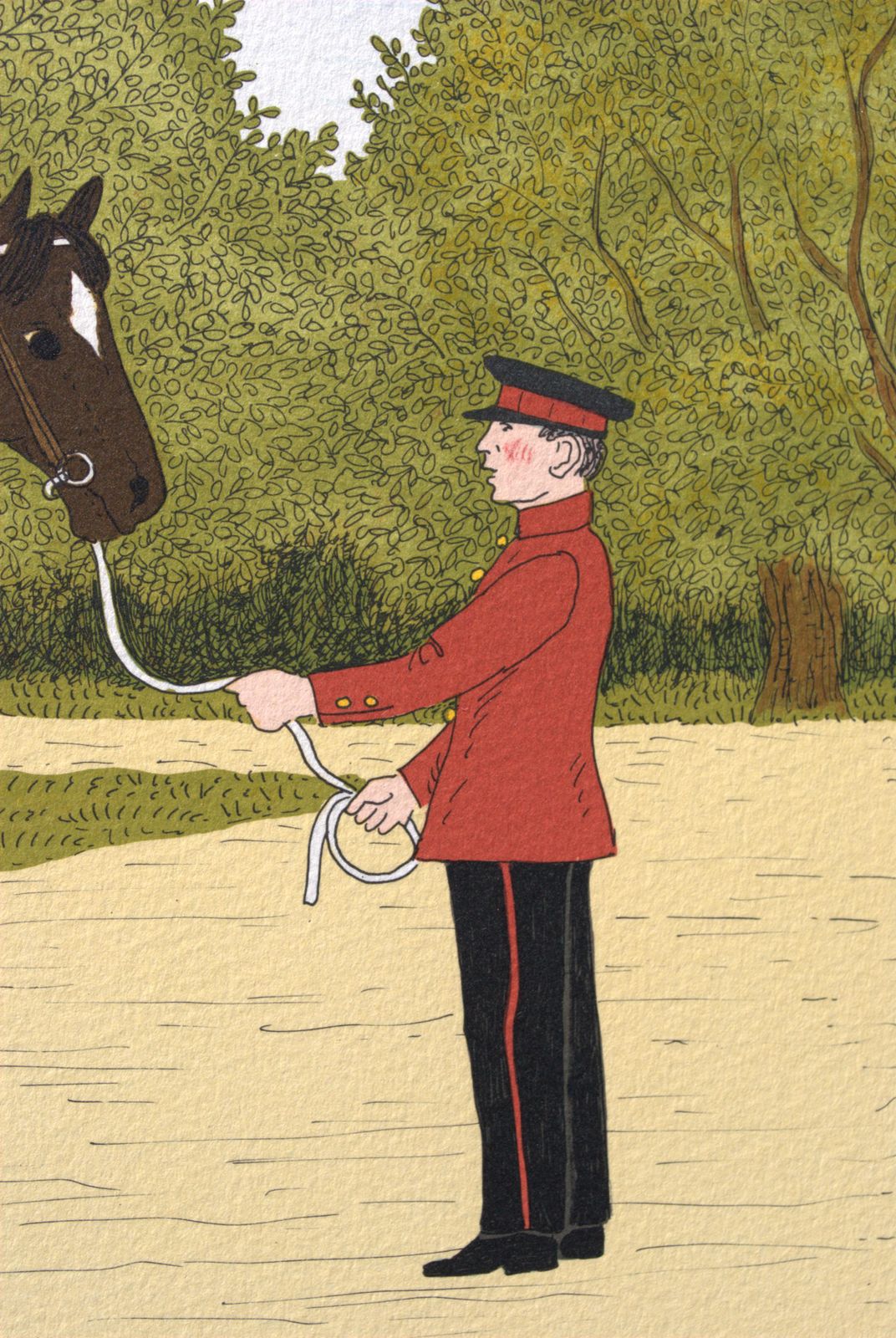 Vincent Haddelseyhorse : The Heel   Original Lithograph, Handsigned & Ltd /1001974 photo buy