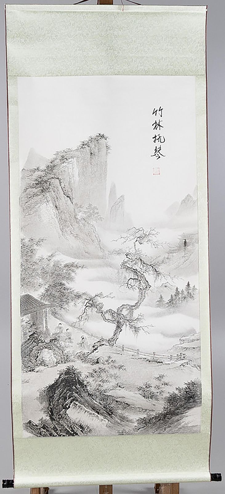 Chinese Scroll Painting Of A Landscape photo buy