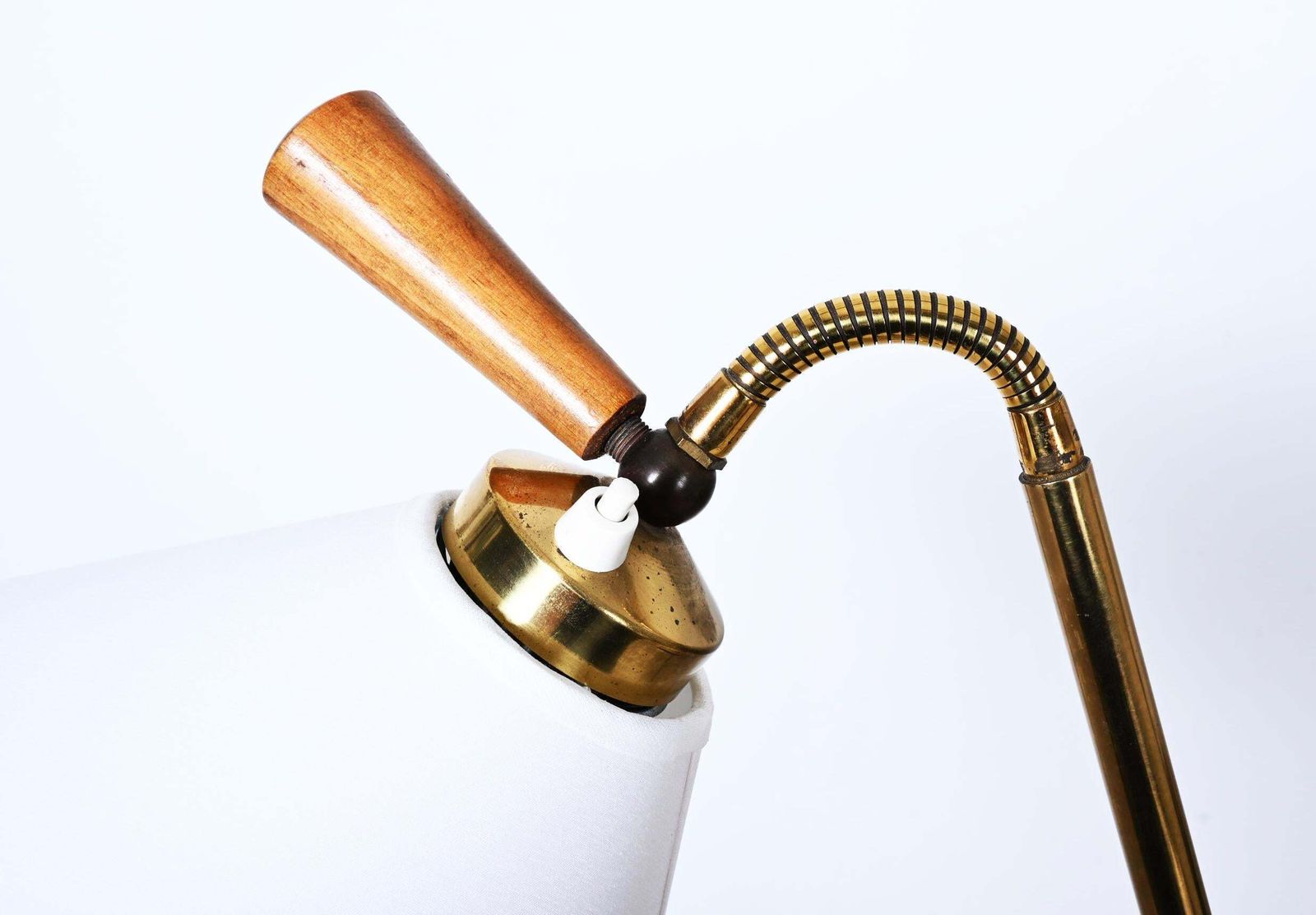 Midcentury Floor Lamp By Rupert Nikoll photo vintage