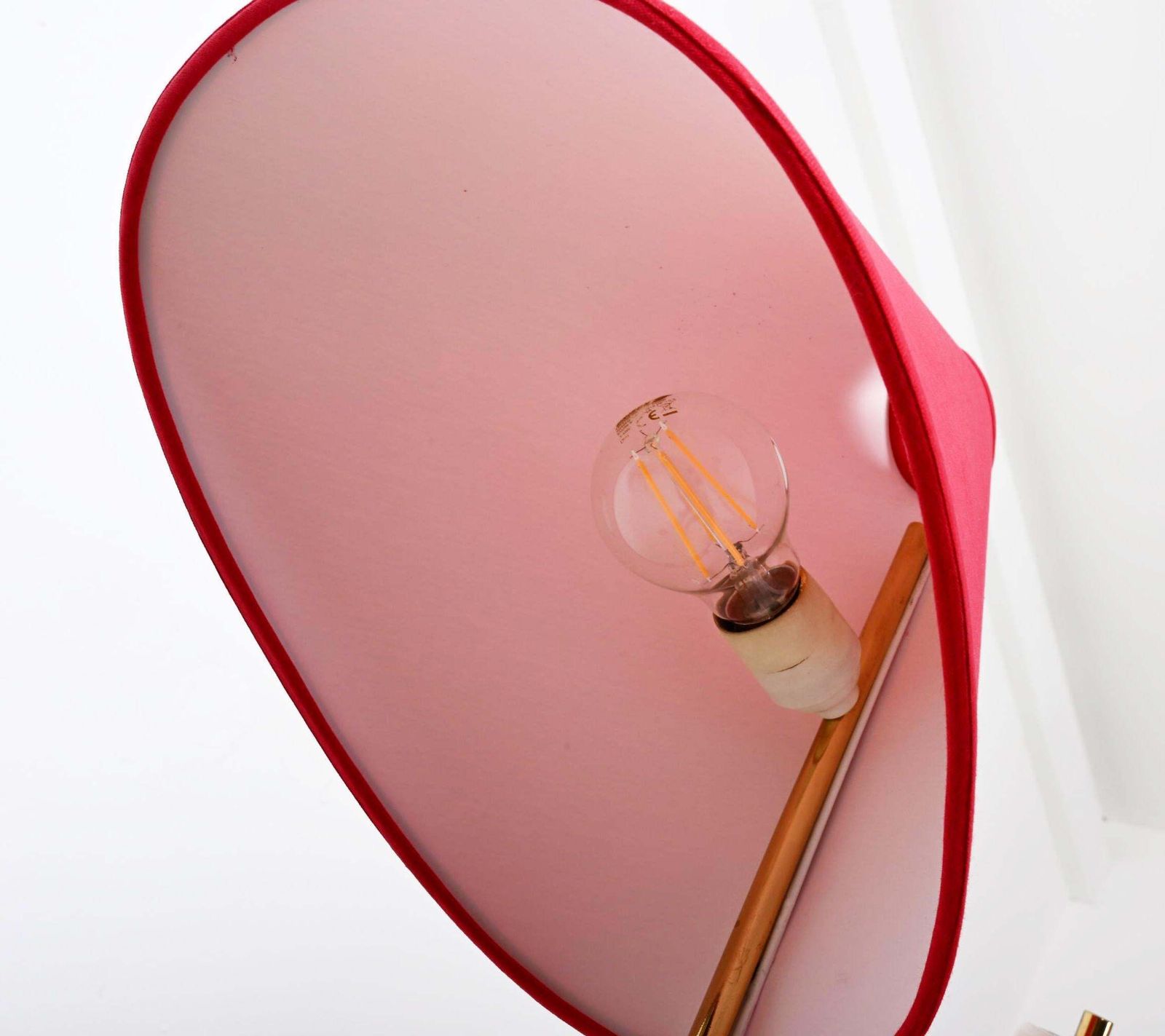 photo buy Rare Midcentury Brass Floor Lamp By Rupert Nikoll