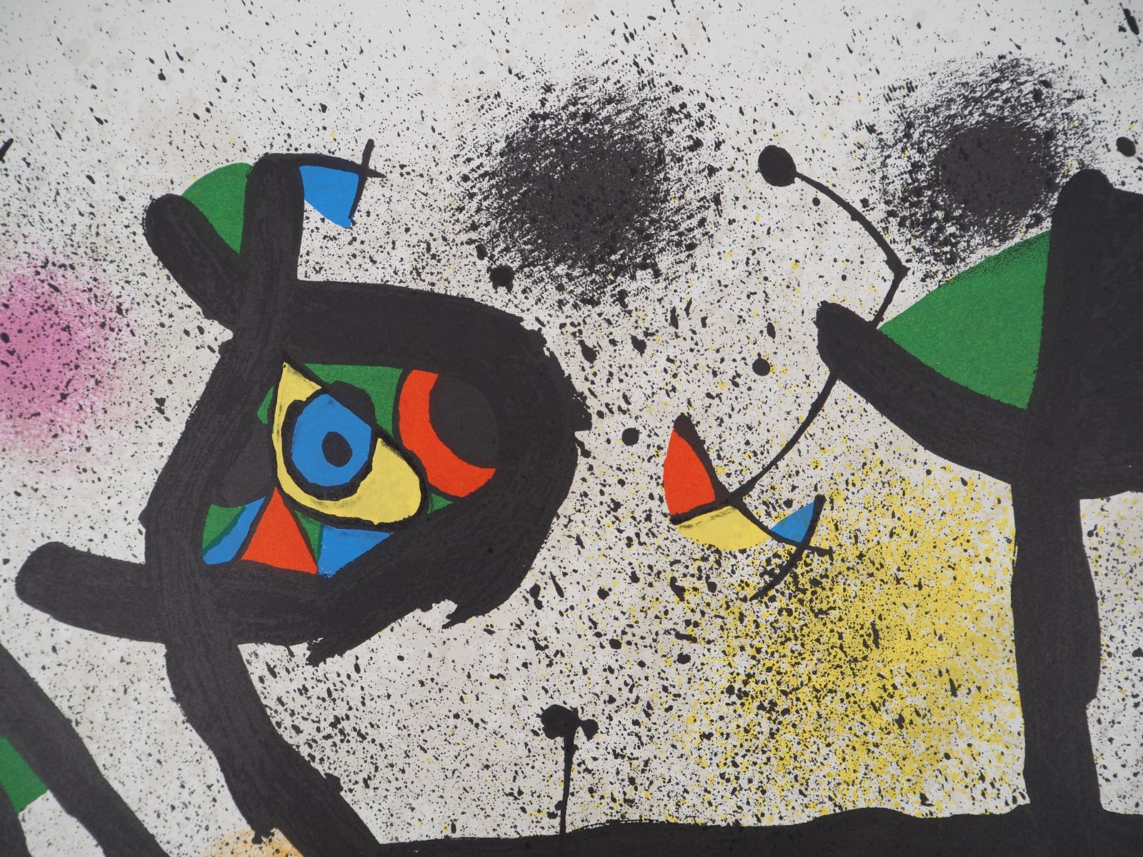 Joan Mirósurrealist Garden   Original Lithograph, Signed In The Plate   Mourlot 9501974 photo 1301.0