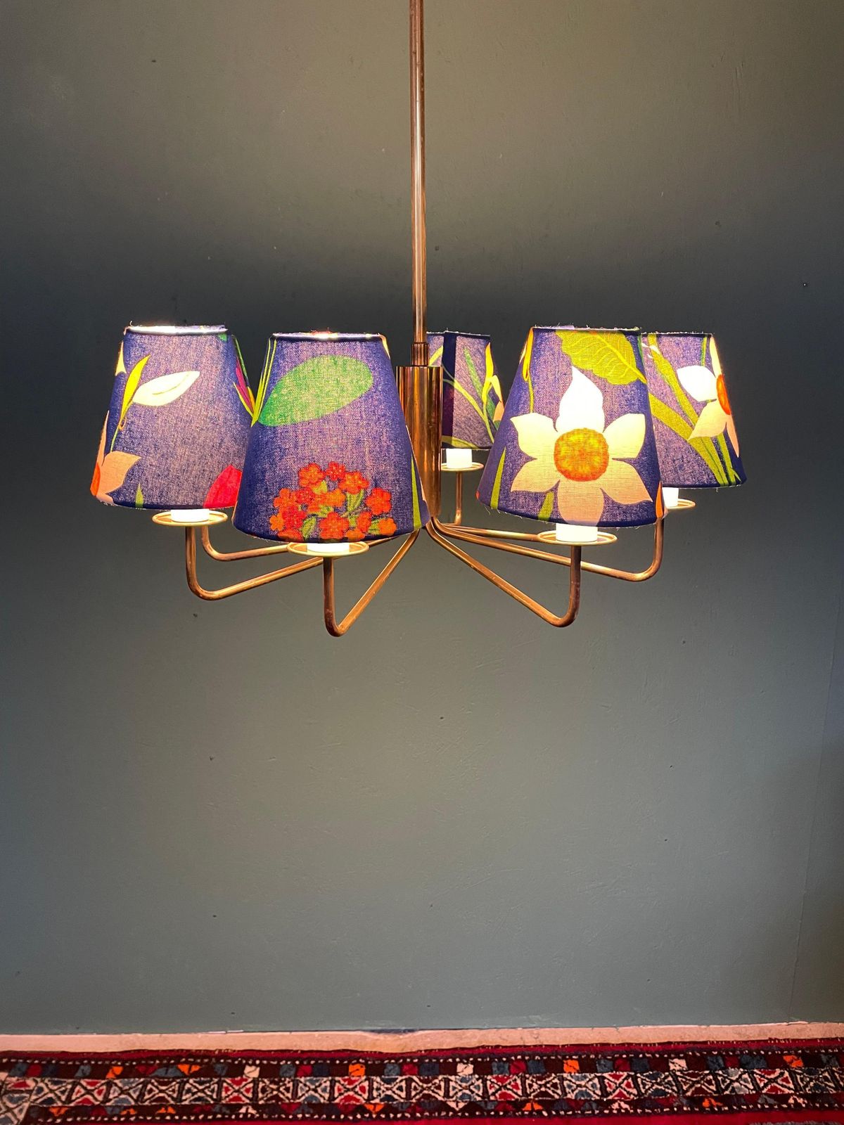 A Mid Century Chandelier By Th Valentiner For Poul Dinesen Of Denmark photo furniture